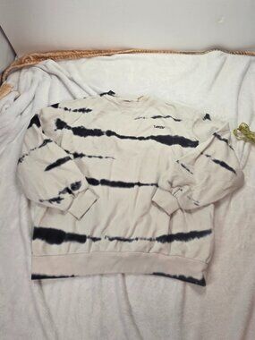 Levi’s Tie-Dye Crew Sweatshirt Oversized Streetwear Vibe Unisex 90s Retro sz Sm